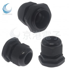 防水尼龍電纜接頭連接器 M32*1.5 黑色 範圍16- 21mm
