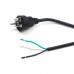 T型插頭單頭電源線 300V 3*14AWG 3M 外剝8cm芯線半剝1cm(符合安規)