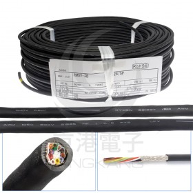 日本 大電 RMDV-SB耐彎曲電纜 5P 24AWG 10C 有隔離