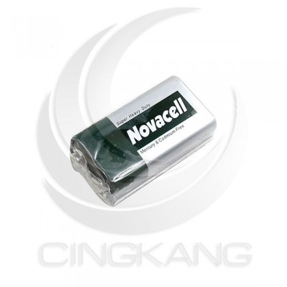 Novacell  9V 碳鋅電池
