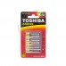 TOSHIBA鹼性電池 4號 10顆/組