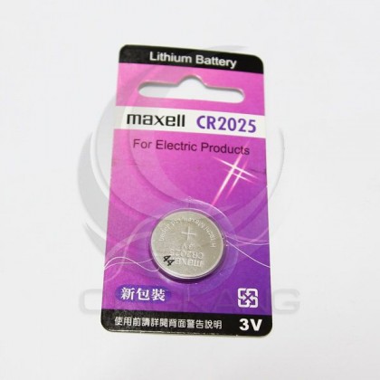 MAXELL鋰電池 CR2025 (紫卡)
