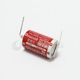 MAXELL ER3 3.6V 1100mAh 高溫鋰電池 帶焊腳