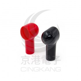 電池保護套 煙斗型(中)  (紅+黑)