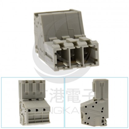 WAGO 831-3203 3孔針型連接器-母 <最低訂購量24PCS/盒>
