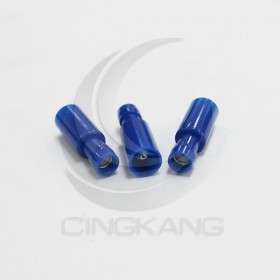 子彈型尼龍絕緣公端子FN2-B(2mm)藍色(50入)