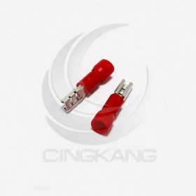 絕緣母端子 V1.25-3A-0.5 (22-18AWG) 佳力牌 (100PCS/包)