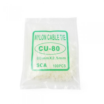 尼龍紮線帶 CU-80G 2.5*80mm(100pcs/包)