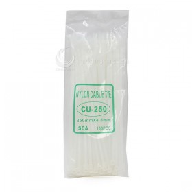 尼龍紮線帶 CU-250G 4.8*250mm(100pcs/包)
