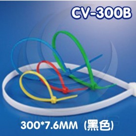 KSS 尼龍紮線帶(黑) CV-300B 300*7.6mm(100pcs/包)