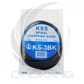 KSS 捲式結束帶KS-3BK 10M(黑色)
