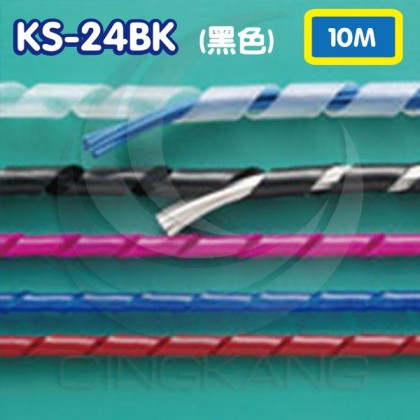 KSS 捲式結束帶 KS-24BK 10M(黑色)
