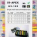G5 彩色熱縮套管組合 160PCS/盒