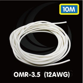 O型空白膠管 白色 OMR-3.5 10M (12AWG)