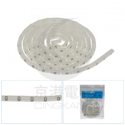 O型配線標誌 OM-2.0-0 (100PCS/包)