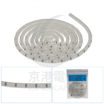 O型配線標誌 OM-2.0-6 (100PCS/包)
