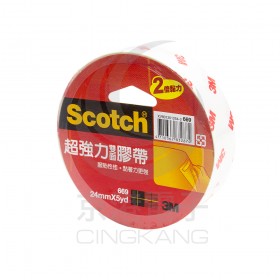 3M 669超強力雙面膠帶 24mm*5yd