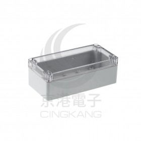 ABS材質 透明上蓋防水盒160x80x55mm G258C