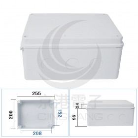 防水接線盒 ABS 255*200*120 12孔 36mm KR11