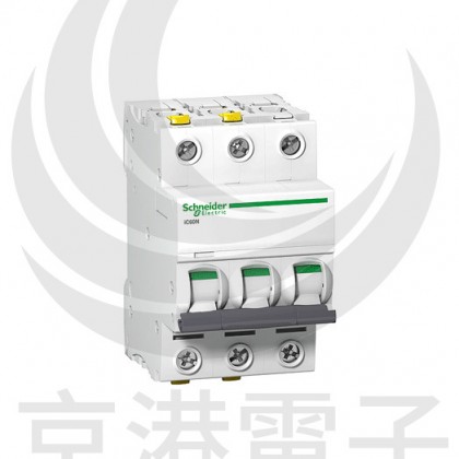 施耐德 IC60N 3P20A 220V 電磁跳脫無熔絲斷路器