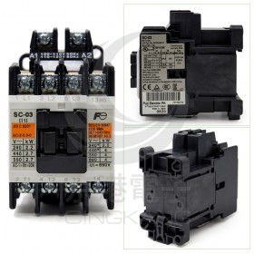 富士電磁接觸器 SC-03 110V 3A1a AC1/20A AC3/11A NO