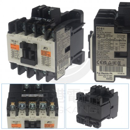富士電磁接觸器 SC-5-1 220V 4A1B