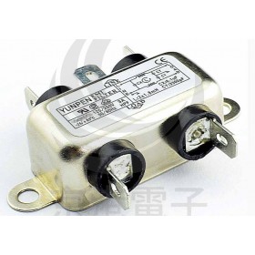 EMI FILTER YK-01T1 單π 1A EMI插腳電源濾波器AC250V