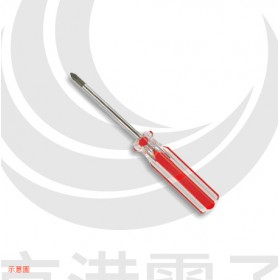 LIGHT彩條起子 十字 102#1*200mm<最低訂購量12支>