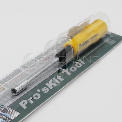prosKit 寶工 19400-M5.5 黃黑軟柄套筒起子