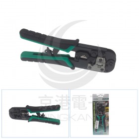 ProsKit寶工 4P/6P/8P/RJ45穿孔式 6合1網路棘輪壓接鉗CP-376TN
