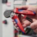德國 KNIPEX 975304 自動調節棘輪壓接鉗 四方端子壓接鉗歐式端子鉗