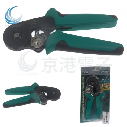 prosKit 寶工 CP-468 四邊型自調歐式壓線鉗 0.5-16mm2(AWG 20-5)