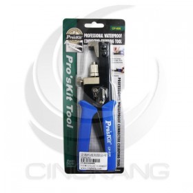 prosKit 寶工 CP-806 三合一 棘輪防水接頭壓著鉗(F、BNC、RCA)