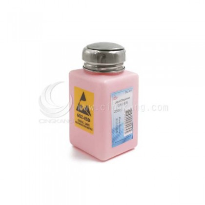 防靜電溶劑瓶 粉紅色 200ml