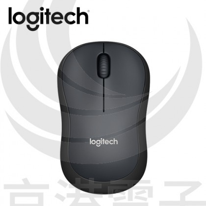 Logitech 羅技 M221 無線靜音滑鼠-黑色