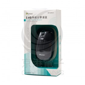 2.4G無線光學滑鼠-黑色 INF-MW-01