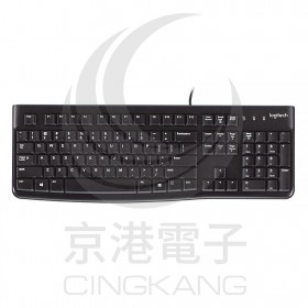 LOGITECH 羅技 K120 有線鍵盤(USB)