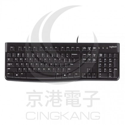 LOGITECH 羅技 K120 有線鍵盤(USB)