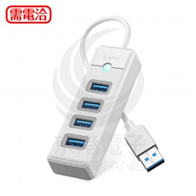 ORICO PW4U USB3.0 4 PORT HUB 線長15CM-白色