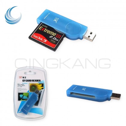 SSK CF 讀卡機 單一插槽 USB2.0