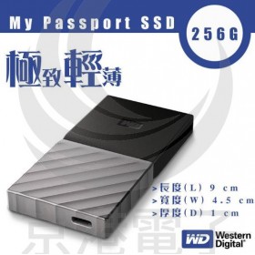 WD My Passport 256G SSD 外接式固態硬碟 USB3.1 Type-C