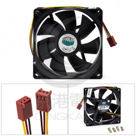 COOLERMASTER 酷媽 9CM 1800轉 雙滾珠軸承系統風扇 AI025-18B2-3AN