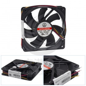 120*120*25mm DC24V 滾珠風扇 出3線