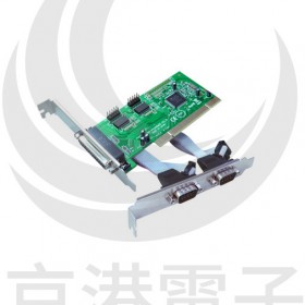 伽利略 PCI 2 Port RS232+1 Port Parallel 擴充卡(2埠) PTRP02A