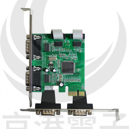 伽利略 PETR04A 4埠 PCI-E RS232擴充卡(4埠)