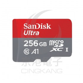 SanDisk Ultra MicroSD A1 100MB/s 256GB記憶卡
