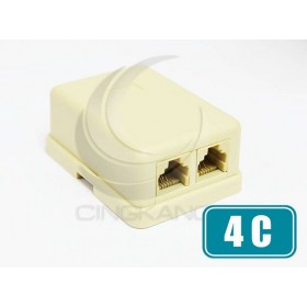 4C 雙孔接線盒 (MB-4C-2)