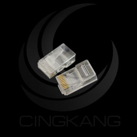 台製 CAT6 10P水晶頭 三叉式 50u (10PCS/包)