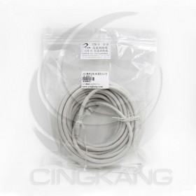 CAT6網路線 10米(白灰)(NT-65)