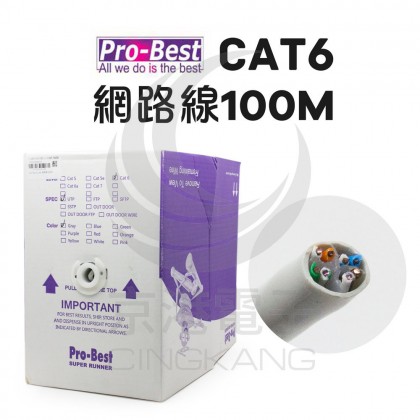 Pro-Best CAT6 網路線100M